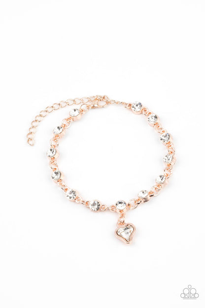 Sweet Sixteen Rose Gold
Bracelet Paparazzi
