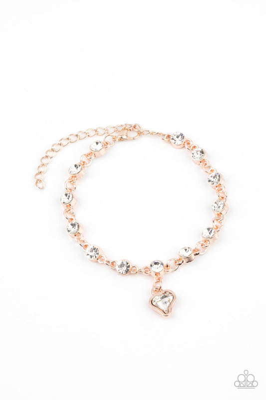 Sweet Sixteen Rose Gold
Bracelet Paparazzi
