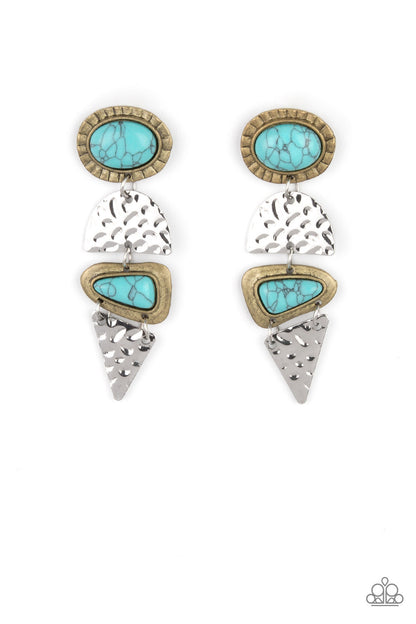 Earthy Extravagance Multi
Post Earrings Paparazzi