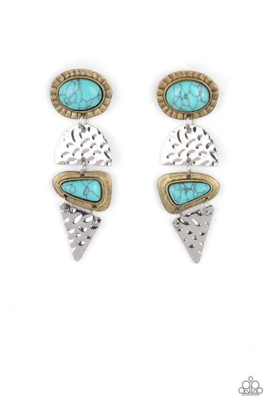 Earthy Extravagance Multi
Post Earrings Paparazzi