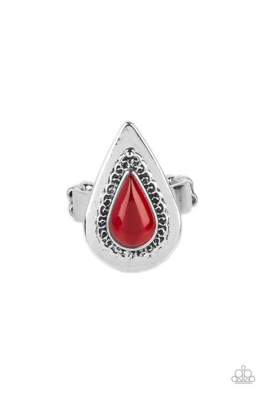 Earthy Glow Red Ring