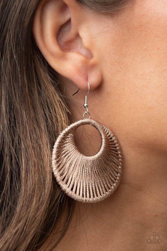Weaving My Web Brown
Earrings - Daria's Blings N Things