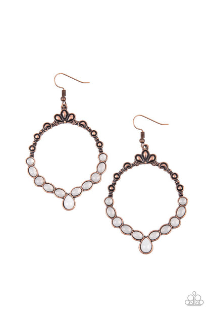 Thai Treasures Copper Earrings Paparazzi