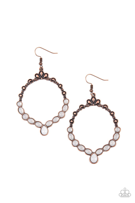 Thai Treasures Copper Earrings Paparazzi