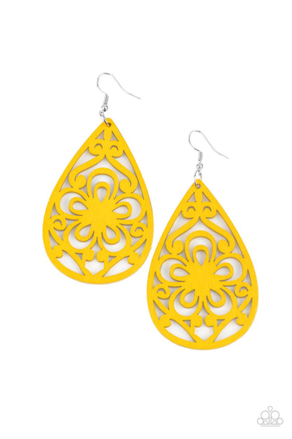 Marine Eden Yellow Earrings