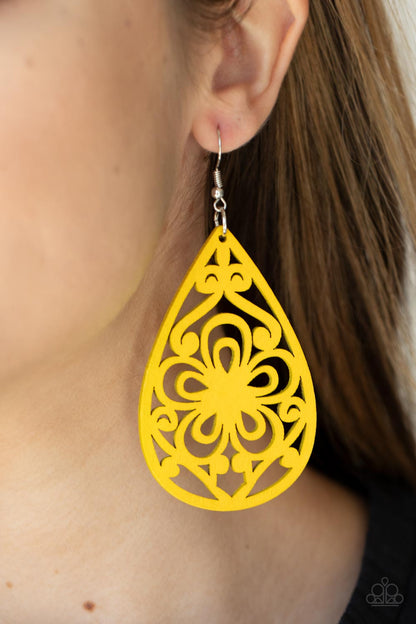 Marine Eden Yellow Earrings