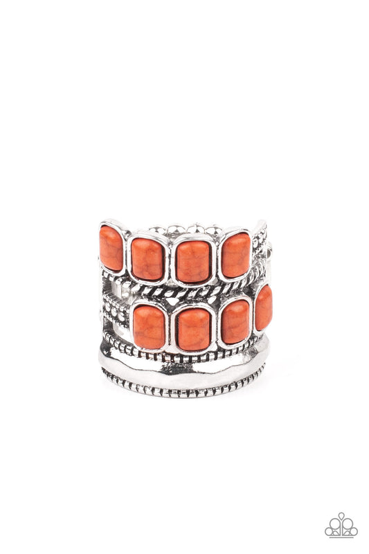 Mojave Monument Orange Ring - Daria's Blings N Things