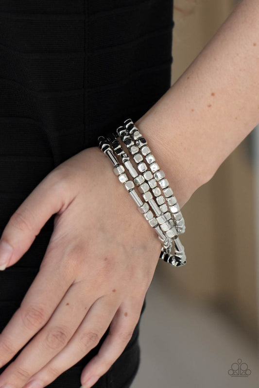 Metro Materials Silver
Bracelet - Daria's Blings N Things