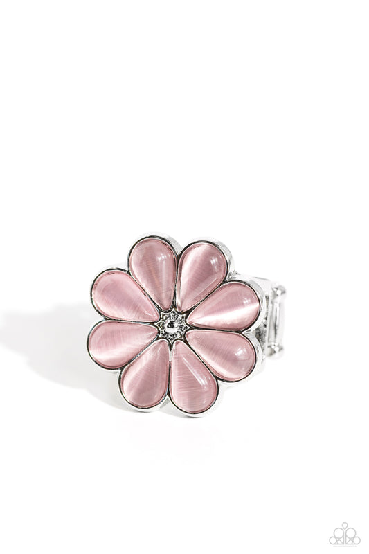 Gemstone Garden Pink Ring Paparazzi