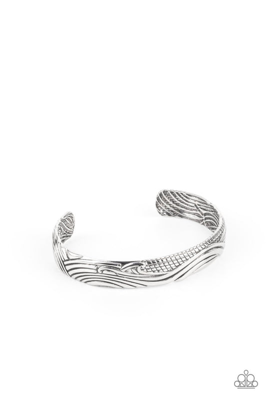 Tidal Trek Silver
Cuff Bracelet - Daria's Blings N Things