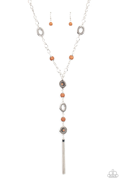 The Natural Order Brown Necklace Paparazzi