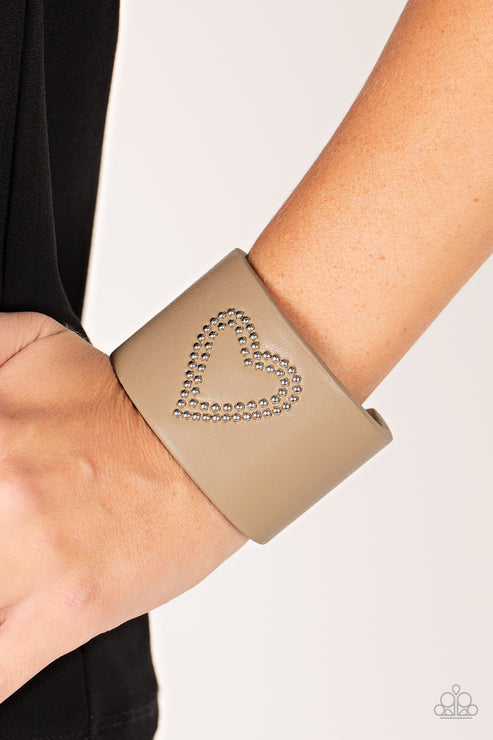 Rodeo Romance Brown Bracelet Paparazzi