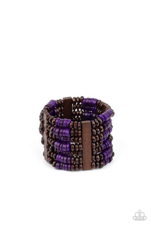 Vacay Vogue Purple Bracelet