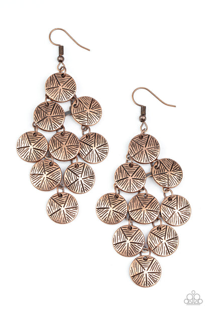 How CHIME Flies Copper Earrings Paparazzi