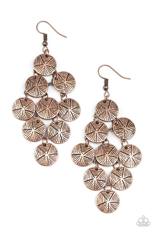 How CHIME Flies Copper Earrings Paparazzi