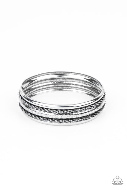 Off Road Relic Silver
Bracelet Paparazzi