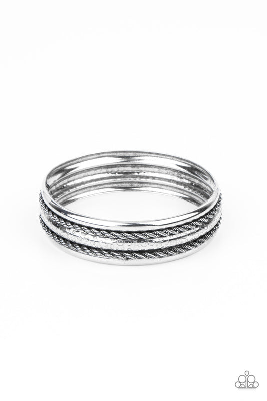 Off Road Relic Silver
Bracelet Paparazzi