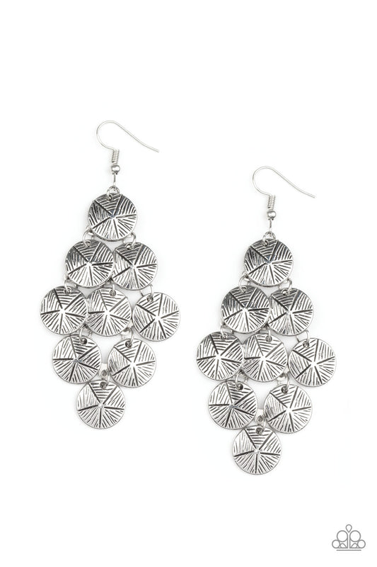 How CHIME Flies Silver Earrings Paparazzi