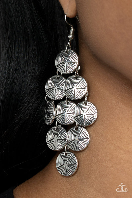 How CHIME Flies Silver Earrings Paparazzi