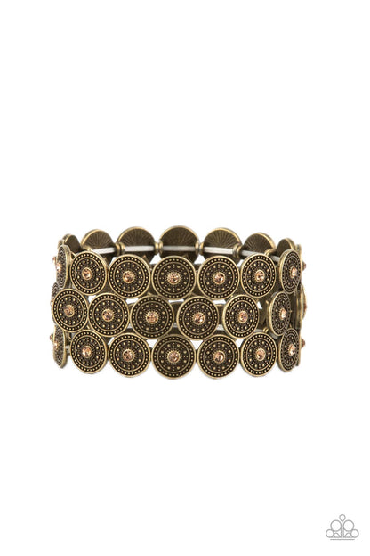 Forgotten Treasure Brass Bracelet