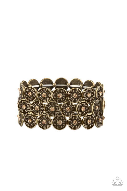 Forgotten Treasure Brass Bracelet