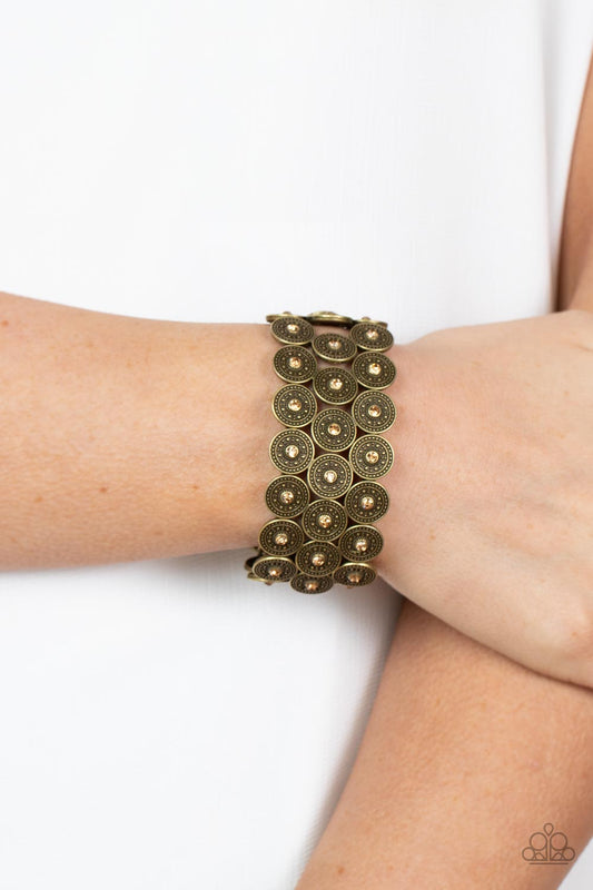 Forgotten Treasure Brass Bracelet