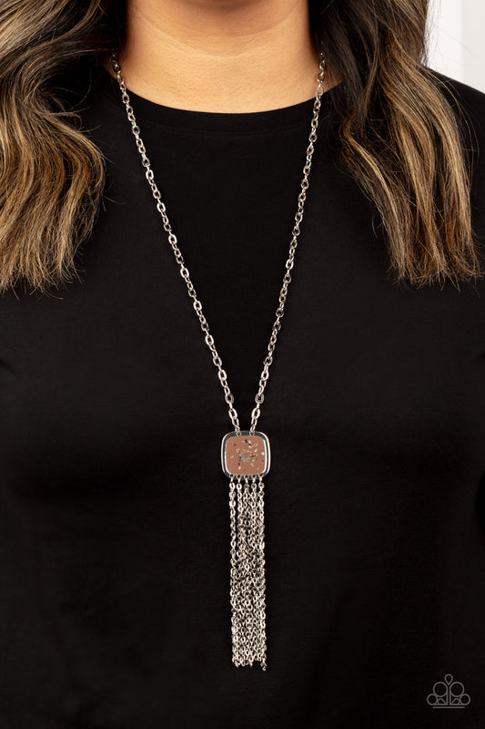 Seaside Season Brown Necklace Paparazzi 