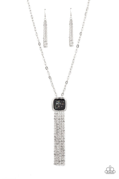 Seaside Season Black Necklace Paparazzi