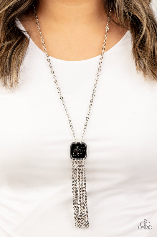 Seaside Season Black Necklace Paparazzi