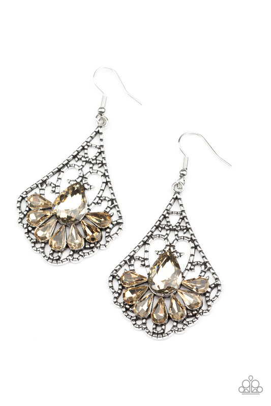 Exemplary Elegance Brown Earrings