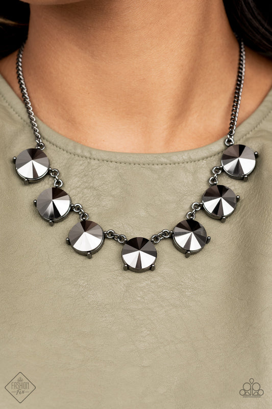 The SHOWCASE Must Go On Black Necklace Paparazzi