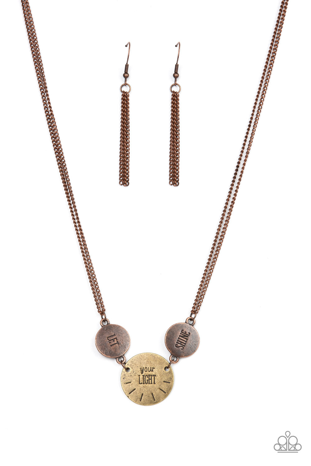 Shine Your Light Copper Necklace
