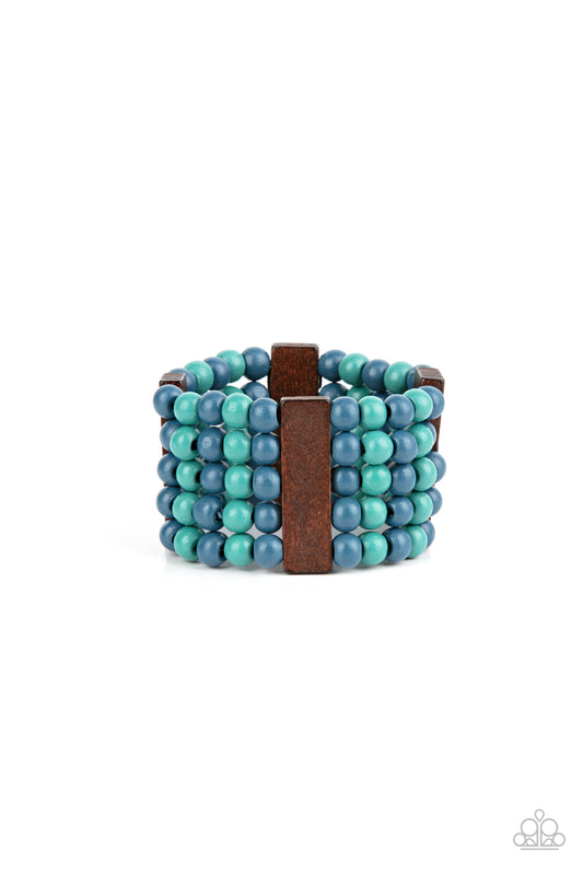 Island Soul Blue Bracelet Paparazzi