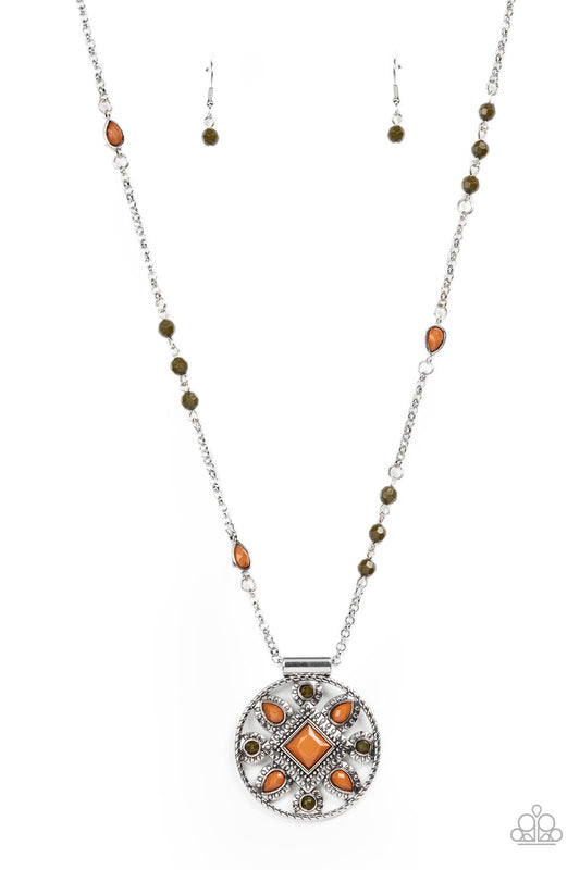 Sierra Showroom Brown Necklace Paparazzi