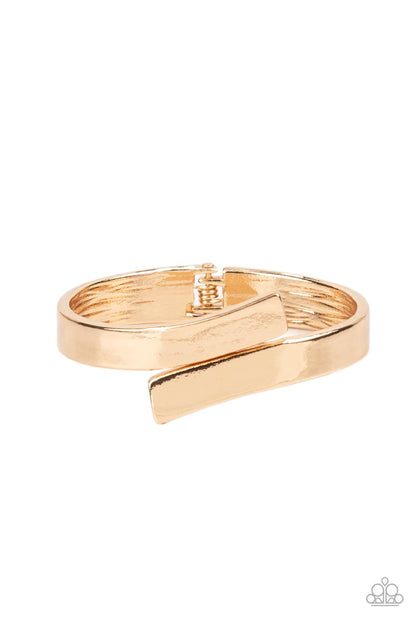 Dare to Flare Gold Bracelet Paparazzi