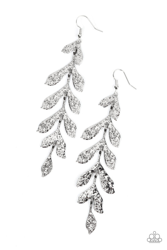 Lead From the FROND Silver Earrings