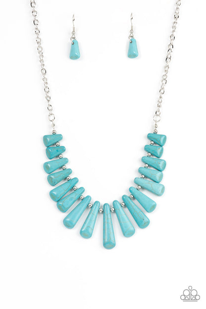 Mojave Empress Blue Necklace
