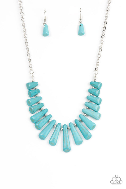 Mojave Empress Blue Necklace