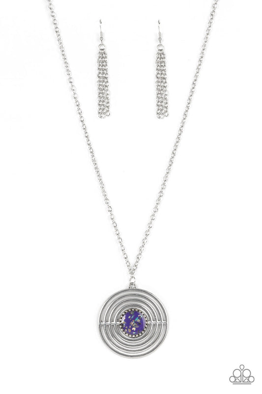 Targeted Tranquility Purple Necklace Paparazzi