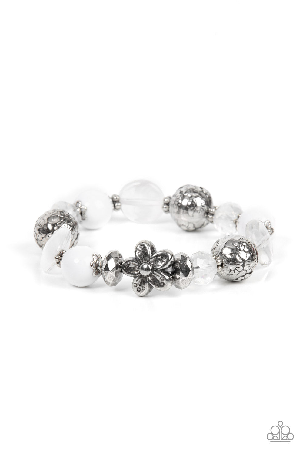 Pretty Persuasion White Bracelet
