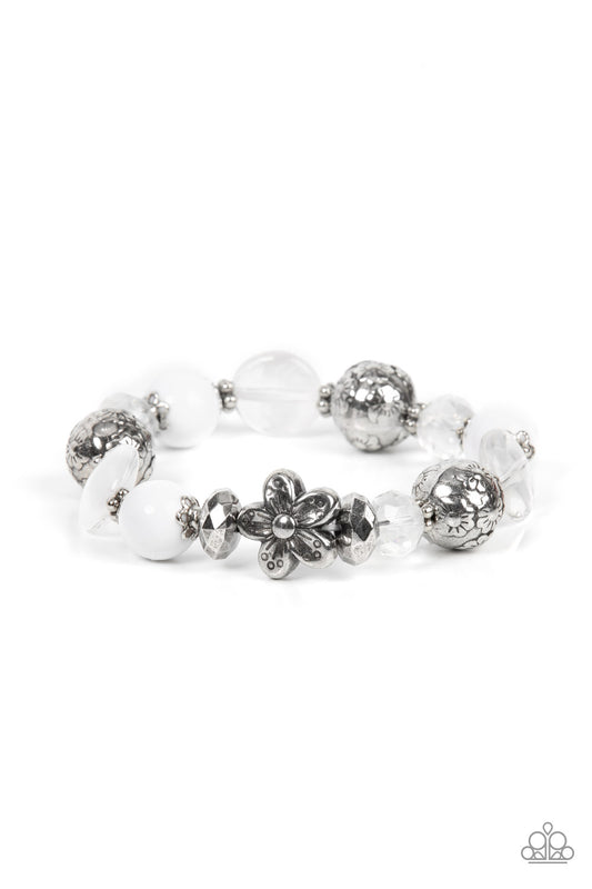 Pretty Persuasion White Bracelet