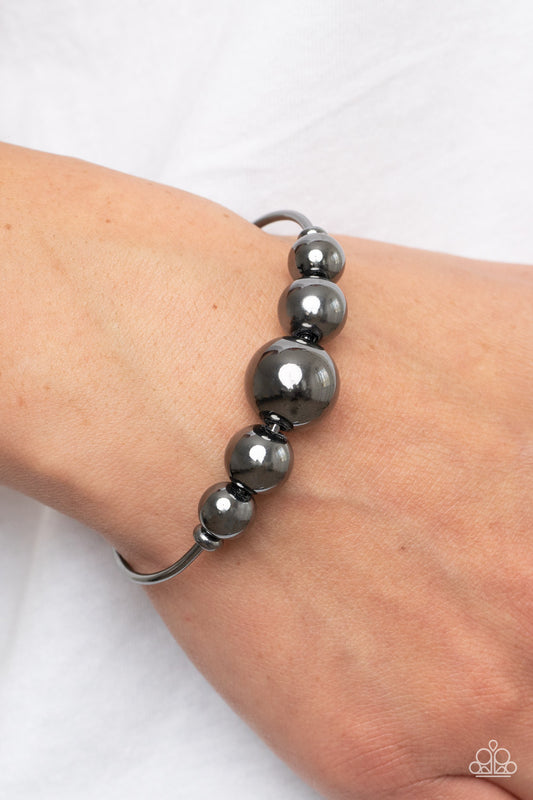Bead Creed Black Bracelet Paparazzi