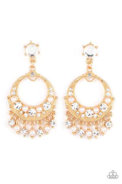 Marrakesh Request Gold Earrings