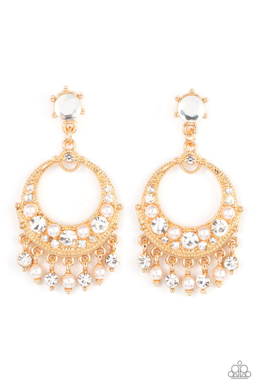 Marrakesh Request Gold Earrings