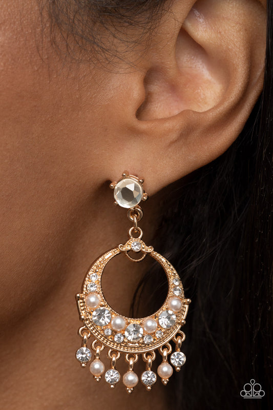 Marrakesh Request Gold Earrings