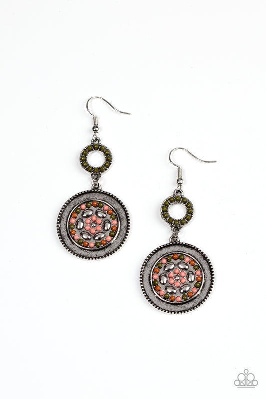 Meadow Mantra Multi Earrings Paparazzi