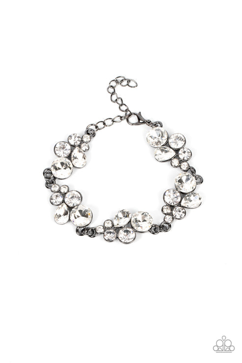 Duchess Dowry Black Bracelet Paparazzi