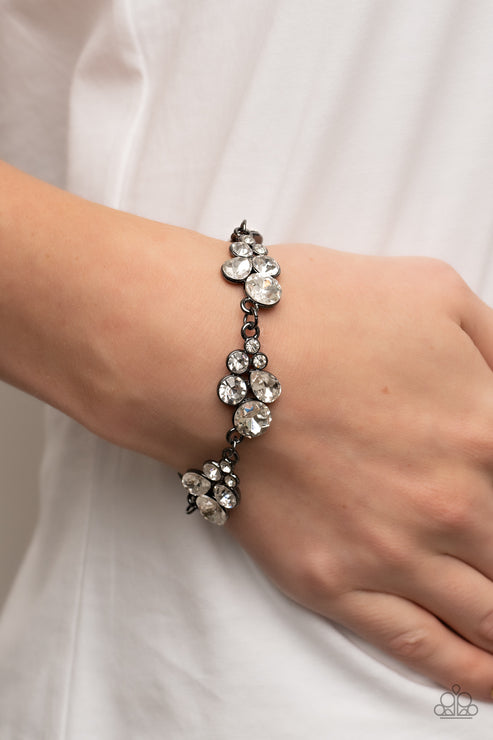 Duchess Dowry Black Bracelet Paparazzi