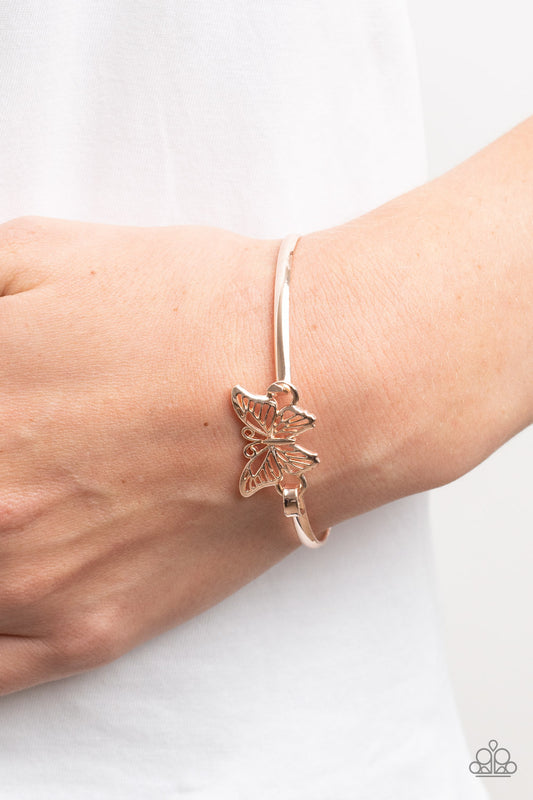 Did I FLUTTER? Rose Gold
Bracelet Paparazzi