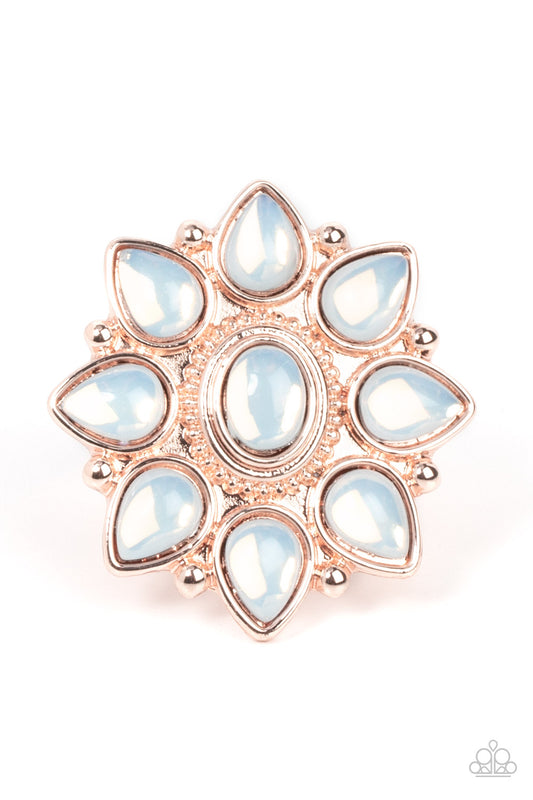 Enchanted Orchard Rose Gold Ring Paparazzi
